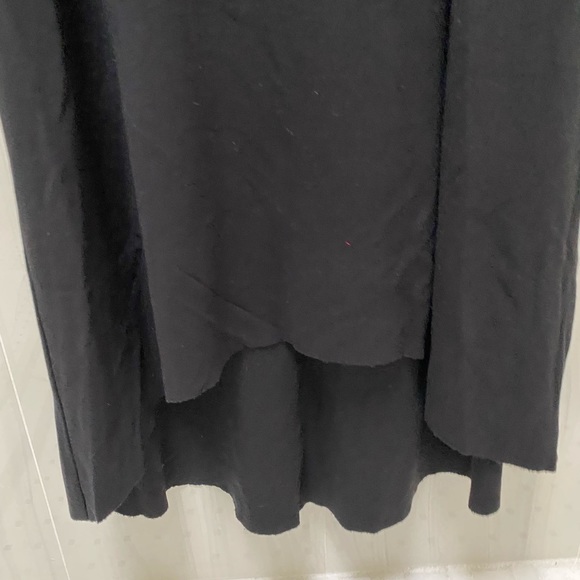 Black COS sleeveless dress with asymmetrical hem. - Picture 5 of 5